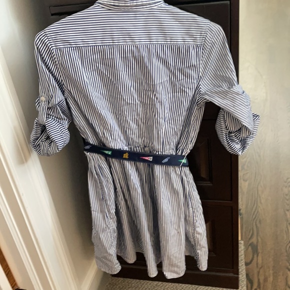 Gently worn Girls Polo Shirt Dress - Picture 4 of 5